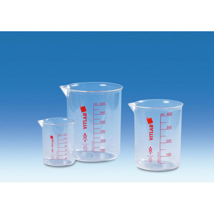 BECHER A BEC GRADUE VITLAB EN PMP 25ML -X12