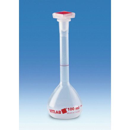 FIOLE JAUGEE BOUCHEE EN PMP CL.B 25 ML PACK DE 6