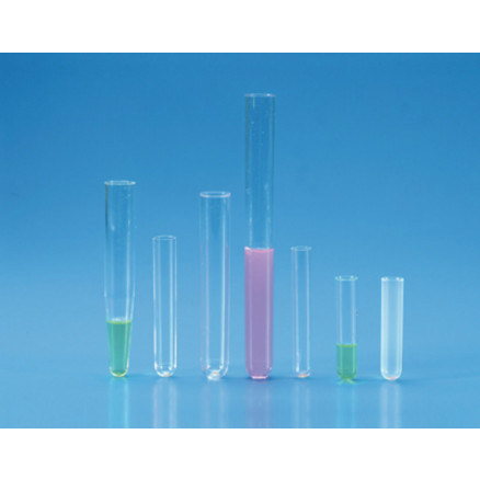 TUBE A ESSAI/HEMOLYSE EN PS A UU FOND ROND 16X105MM - X2000
