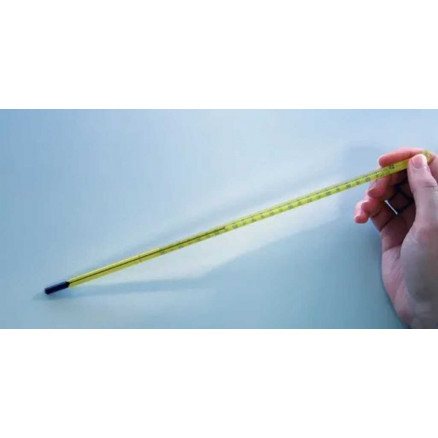 THERMOMETRE LIQUIDE BLEU -20/ +110'C AVEC GAINE LONG.305MM