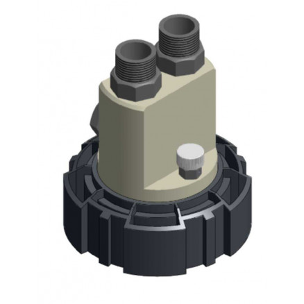 SUR-TETE S2 POUR DEMINERALISATEUR POLYAMIDE (4 TROUS)