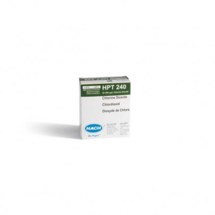 REACTIF DIOXYDE DE CHLORE KIT 0,02-0,5MG/L HPT240