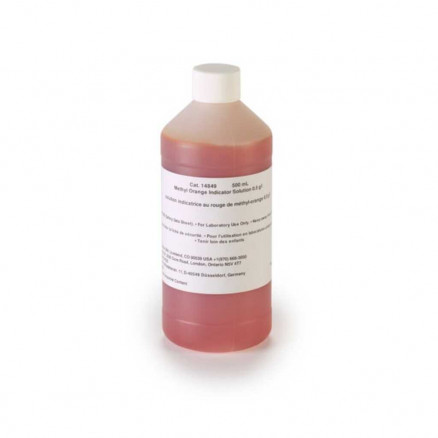 ORANGE DE METHYLE INDICATEUR SOLUTION HACH 14849 - 500ML