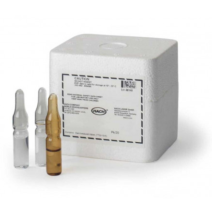 KIT DE REACTIFS TOTAL CHLORE HACH 2563000