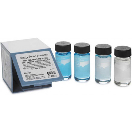 KIT SPEC CHECK OZONE GAMME MOYENNE HACH 2708000