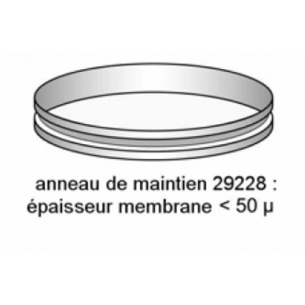 BAGUE DE SERTISSAGE EN INOX POUR SONDE ORBISPHERE TYPE 31