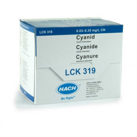 TEST'N CUVES CYANURE LIBRE 0,03-0,35MG/L LCK319 - P.24