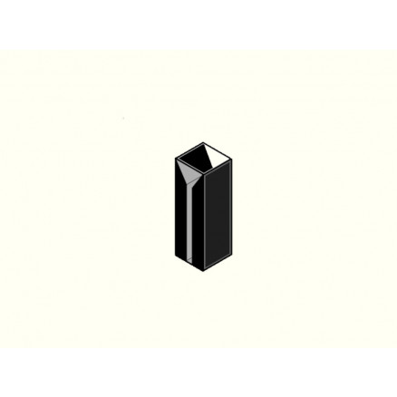 MICRO-CUVE SPECTRO.HUMEAU EN QUARTZ 1000UL - TRAJET 10MM