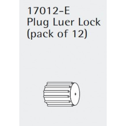 LUER LOCK POUR FERMETURE ENTREE MINISART - PACK DE 12
