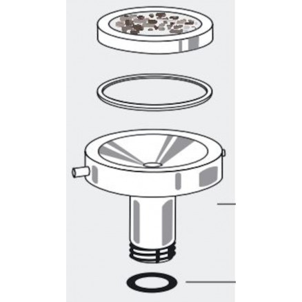 JOINT O-RING MALE EN SILICONE POUR BASE COMBISART