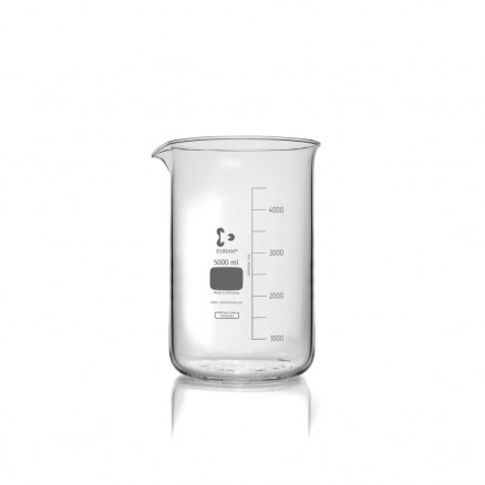 BECHER FORME BASSE VERRE DURAN GRADUE A BEC 5L