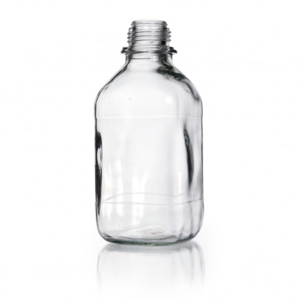 FLACON SCHOTT CARRE VERRE DURAN NU 1L - PACK DE 10