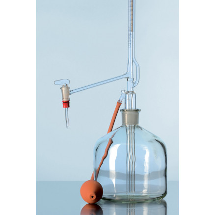 BURETTE DE PELLET AUTOMATIQUE CLASSE AS-ROBINET-CAP.50ML