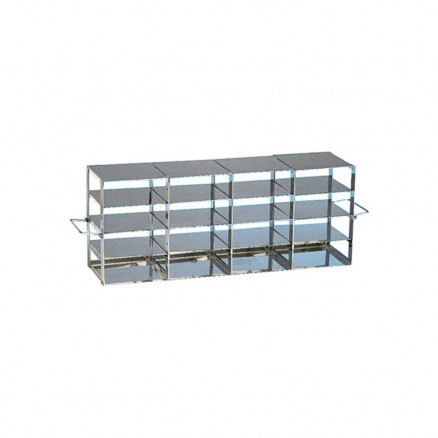 PORTOIR INOX POUR CONGELATEUR PR 4X5 BOITES D.285X580X150MM