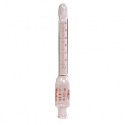 BUTYROMETRE A BUTY LAIT SEC 0-50 EN 1G CONTROLE NF