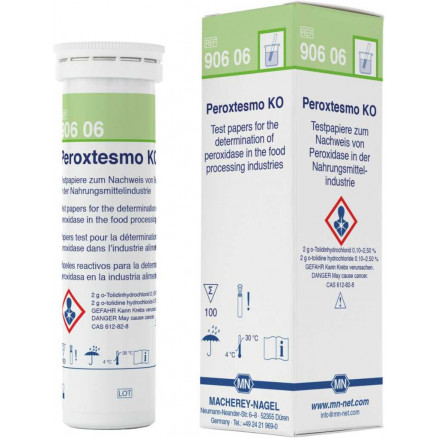 PAPIER PEROXTESMO KO D.15X15MM - 100 FEUILLES