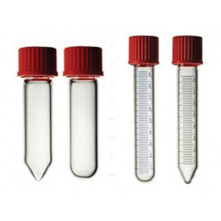 TUBE PYREX FOND CONIQUE BOUCHE D.34X98MM