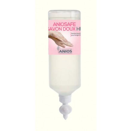 SAVON DOUX ANIOSAFE AIRLESS 1L PACK DE 12