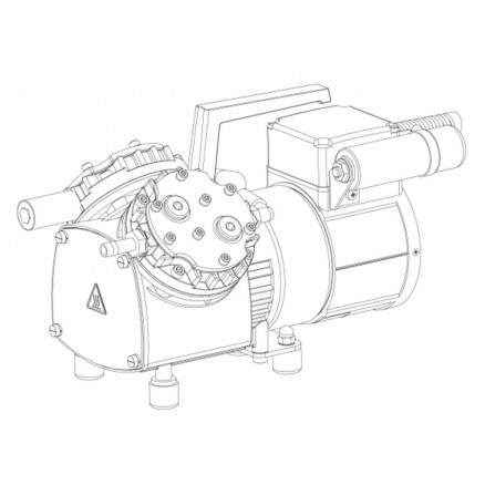 VANNE VACUOMETRE POUR POMPE A VIDE KNF MODELE N022