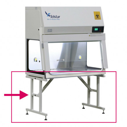 Hotte à flux laminaire vertical contre particules de laboratoire