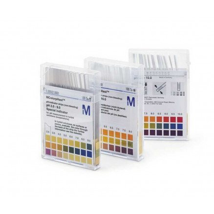PAPIER PH 7,5-14 BANDELETTES MERCK 09532 - 100 TESTS