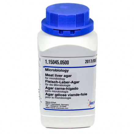 VIANDE FOIE GELOSE MERCK 15045-500G