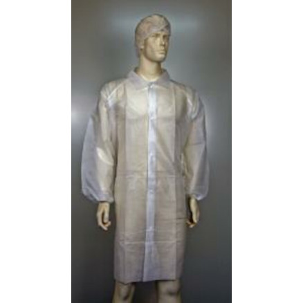 BLOUSES JETABLES BLEUES TAILLE L - PACK DE 50