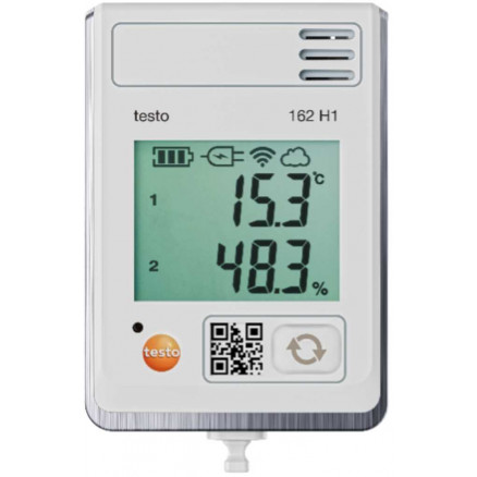 ENREGISTREUR TESTO 162 H1 AVEC ECRAN & TEMP & HUMIDITE INTEGREE
