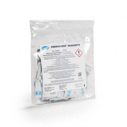 DPD CHLORE LIBRE 10ML HACH 2105569  - 100 GELULES
