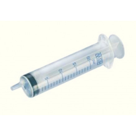 SERINGUE 3 PIECES SOFT-EJECT PP, LUER, STERILE 50ML - X50