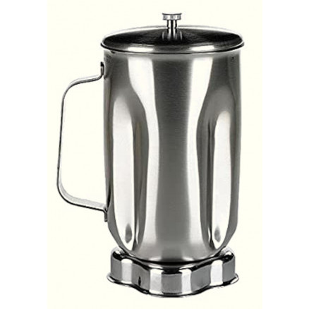 BOL INOX DE 1L AVEC POIGNEE COUVERCLE WARING SS610