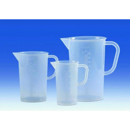 BECHER EN PP TRANSPARENT AVEC ANSE CAPACITE 250ML