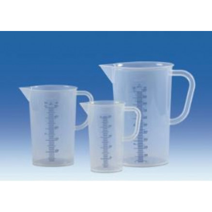 BECHER EN PP GRADUATION BLEUE AVEC BEC & ANSE CAPACITE 1L