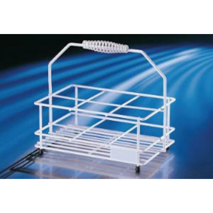 PORTE-FLACONS INOX ELECTRO -POLI 6 CASES D=90MM (500ML)