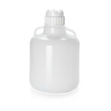 BONBONNE EN LDPE TRANSLUCIDE CAPE A VIS PP - CAPACITE 10L