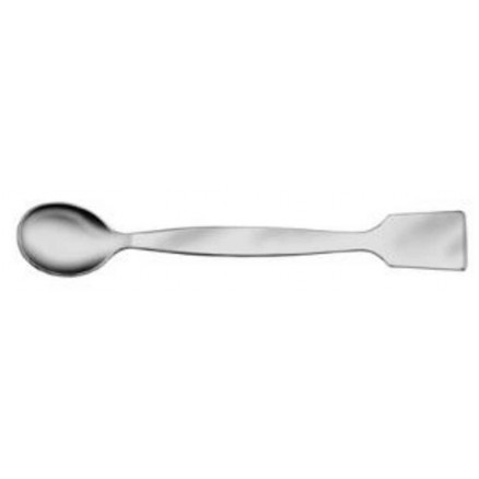 CUILLERE SPATULE EN INOX DE FORME LARGE D.32X22CM