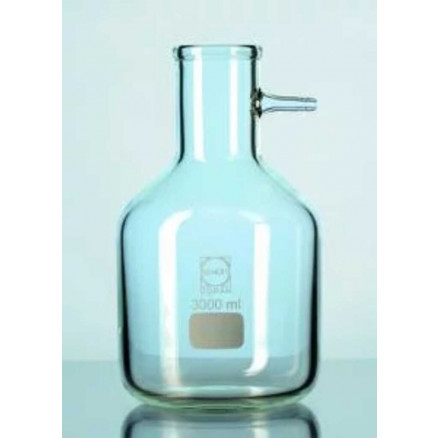 FIOLE A VIDE EN VERRE DURAN CAPACITE 3L AVEC OLIVE VERRE