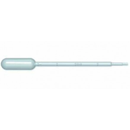 PIPETTES PASTEUR GRADUEE 5ML NON STERILES - PACK DE 500