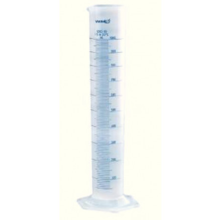 EPROUVETTE GRADUEE EN PP FORME HAUTE CAP.50ML EN 1ML-PACK 12