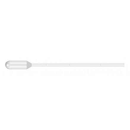 PIPETTES PASTEUR EN LDPE 1,5ML LONG.116MM S/S.U - PACK 500