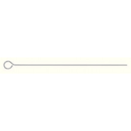 ANSES D'INOCULATION ACIER INOX D.2,5MM LONG.TIGE 50MM-X10