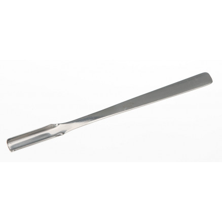 SPATULE CUILLERE EN INOX LONGUEUR 170MM D.40x10MM