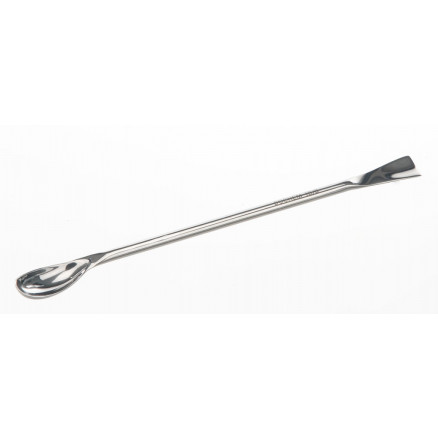 CUILLERE SPATULE EN INOX L.210MM DIAM.5MM