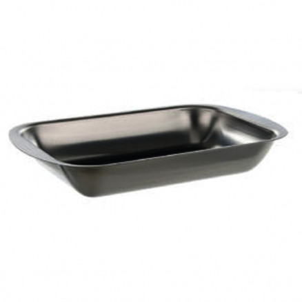 PLATEAU INOX AVEC REBORDS D.240X160X45MM