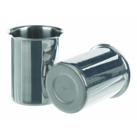 BECHER INOX A BORD VERSEUR AVEC BEC - 1L