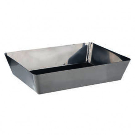 PLATEAU INOX AVEC COUVERCLE DIMENSIONS 250X180X60MM