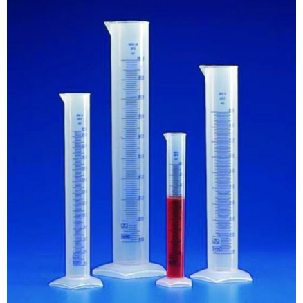 EPROUVETTE GRADUEE FORME HAUTE EN PP CL.B 500ML