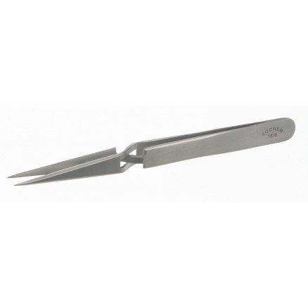 PINCE DE PRECISION EN INOX L.120MM BOUTS POINTUS