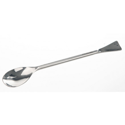 CUILLERE SPATULE EN INOX L.250MM DIAM.8MM