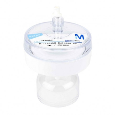 FILTRE FINAL POUR MEMBRANE MILLIPAK EXPRESS 40 (0,22UM)